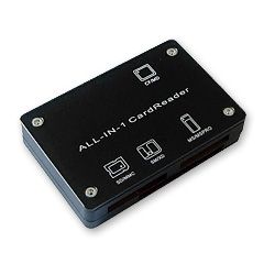 All-in-1 card reader
