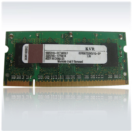 667MHZ Memory Module For Laptop 1GB