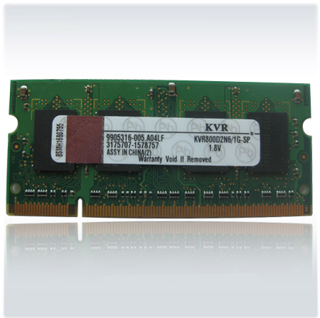 Notebooks DDR2 667MHZ Memory 2GB