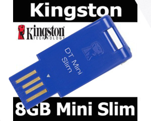 Kingston DataTraveler Mini Slim USB Flash Drive