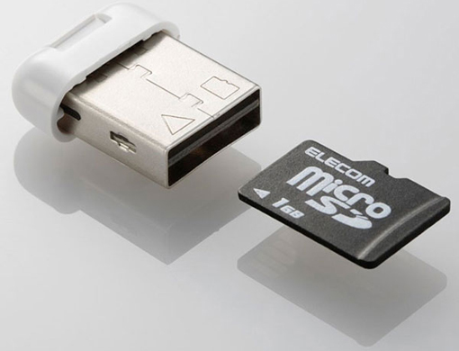 Mini Micro SD Card Reader