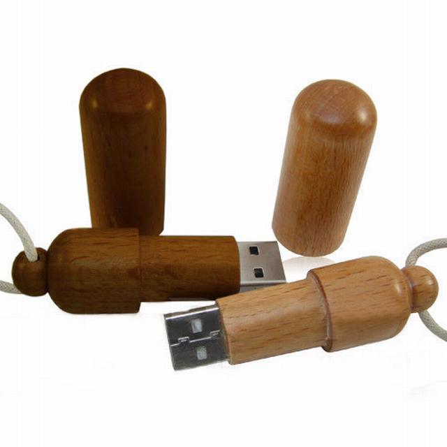 wooden usb flash