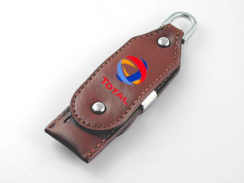 Leather usb flash drive