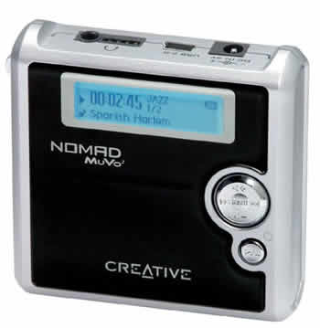 Creative Labs Nomad MuVo 4 GB MP3 Player